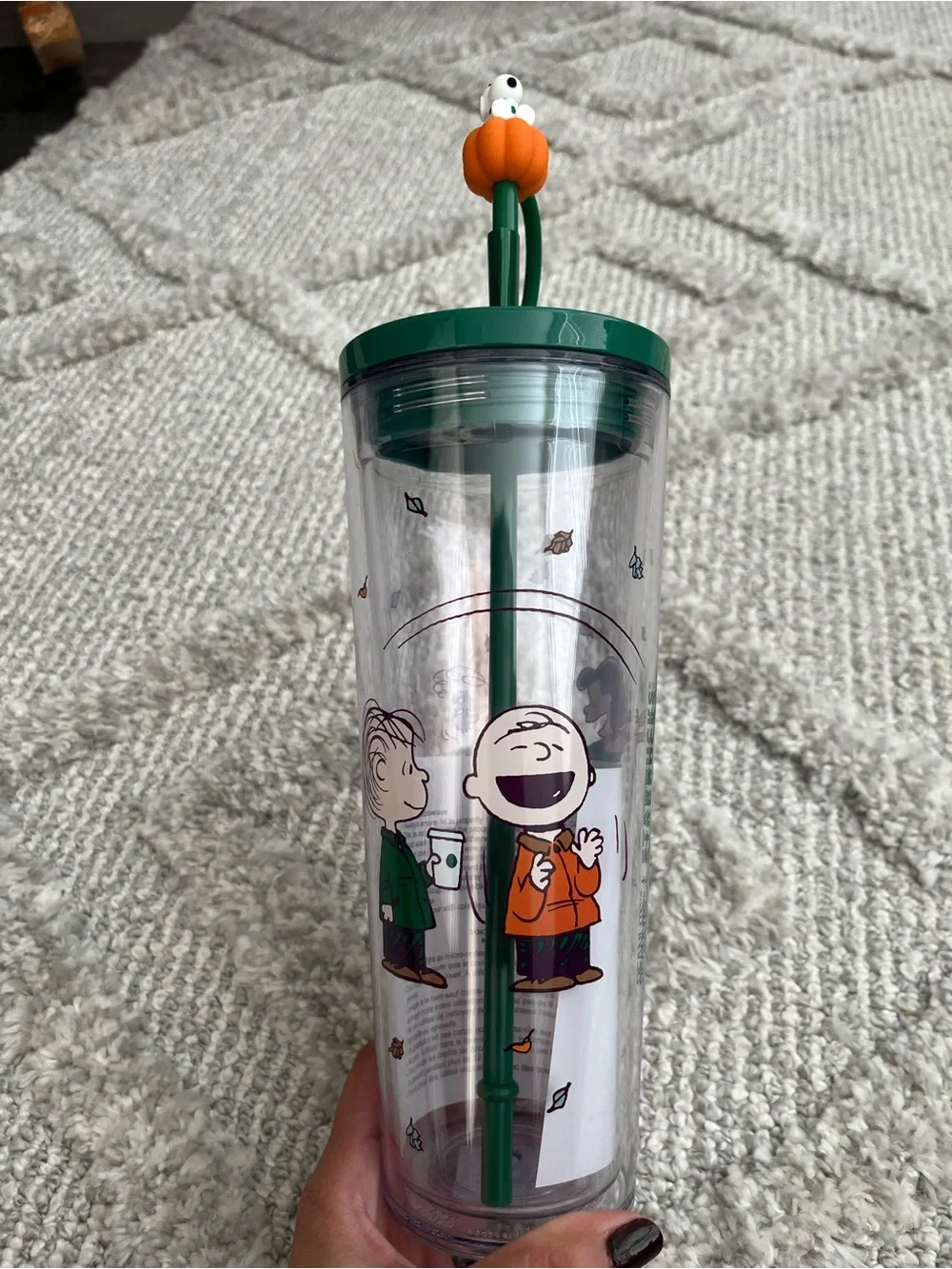 Starbucks Limited addition Peanuts Charlie Brown Tumbler
